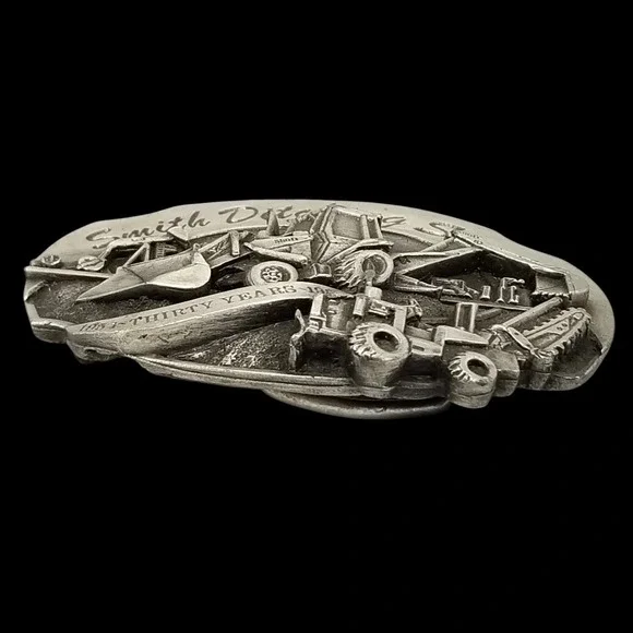 Smith Ditching Service Belt‎ Buckle 1984 Siskiyou Greensburg Kansas